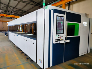 High Capacity Fiber Laser Cutting Machine